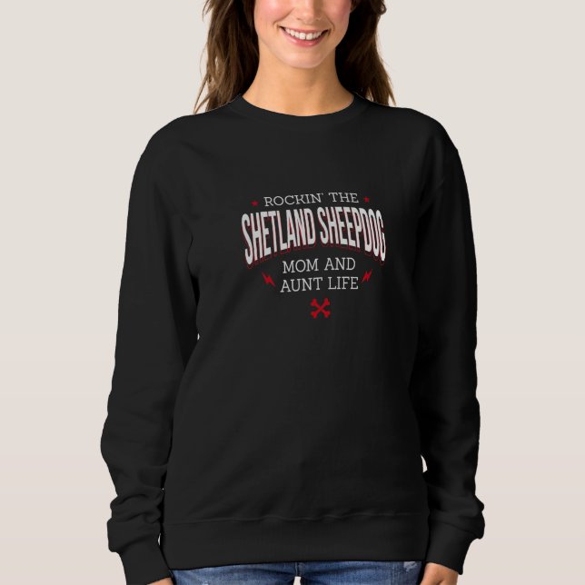 Sweatshirt Pets Sheltie  Single Dwarf Scotch Shepherd  1 (Devant)