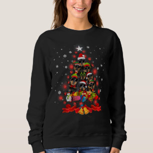 Sweatshirt Ph Rottweilers Arbre de Noël Chien Xmas Costume Ki