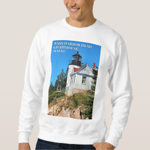 Sweatshirt Phare de Bass Harbour, Mont Desert Island Maine