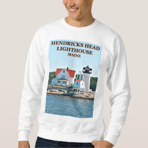 Sweatshirt Phare de Hendricks Head, Southport Island Maine