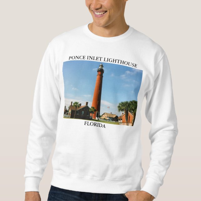 Sweatshirt Phare de Ponce Inlet, Floride (Devant)