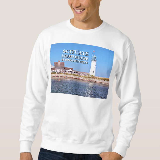 Sweatshirt Phare de Scituate, le Massachusetts (Devant)