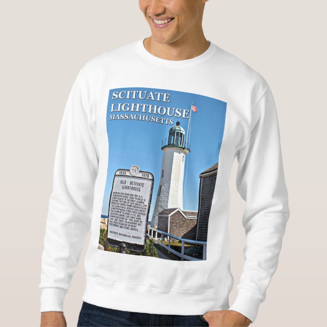 Sweatshirt Phare De Scituate, Massachusetts (Devant)