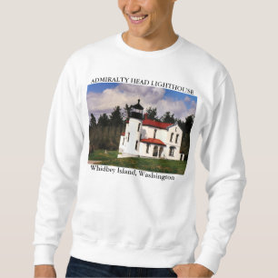 Sweatshirt Phare principal d'Amirauté, Washington