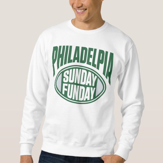 Sweatshirt Philadelphie dimanche Funday (Devant)