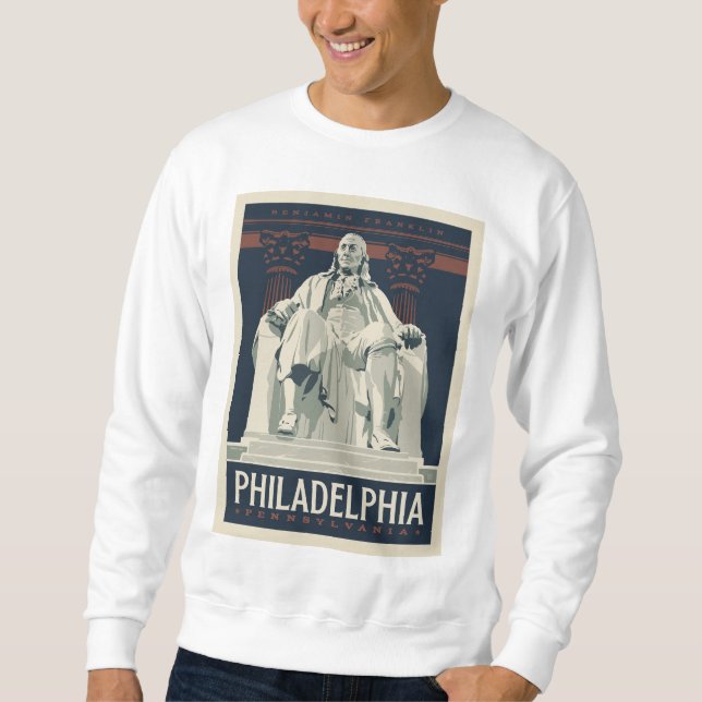 Sweatshirt Philadelphie | Institut Benjamin Franklin (Devant)