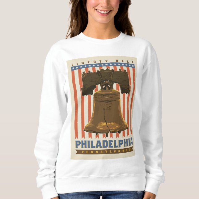 Sweatshirt Philadelphie | Liberty Bell (Devant)