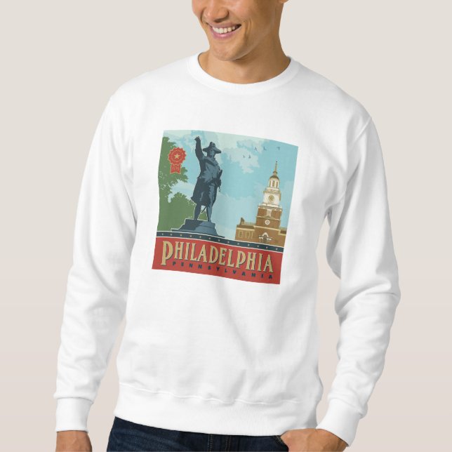Sweatshirt Philadelphie, PA | Indépendance (Devant)