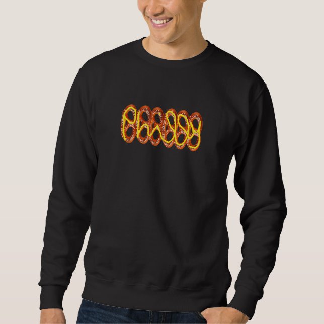 Sweatshirt Philadelphie Soft Pretzel Philly Philly Fan Spécia (Devant)
