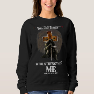 Sweatshirt Philippiens 413 Je Peux Faire Toutes Les Choses Cr