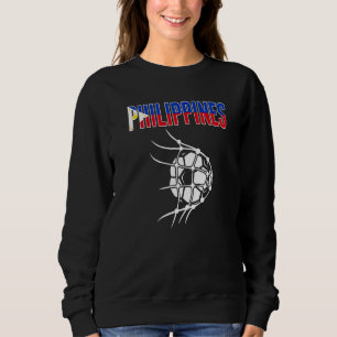Sweatshirt Philippines Ballon de Football Dans le Filet Sout