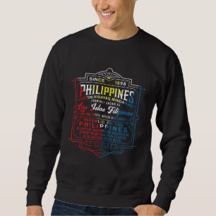 Sweatshirt Philippines Faits Pinoy Vintage La Islas Filipinas