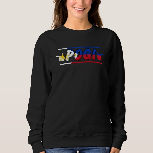 Sweatshirt Philippines Filipino Pinoy Pogi Handsome Vintage C (Devant)