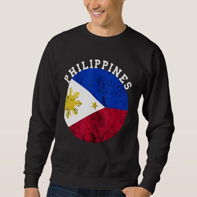 Sweatshirt Philippines Filipino Pride Philippine Flag Fier P (Devant)