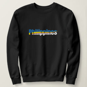 Sweatshirt Philippines Flag Pride - Typographie Art