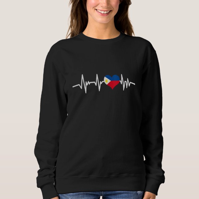Sweatshirt Philippines Hommes Drapeau philippin Femmes Tee ph (Devant)