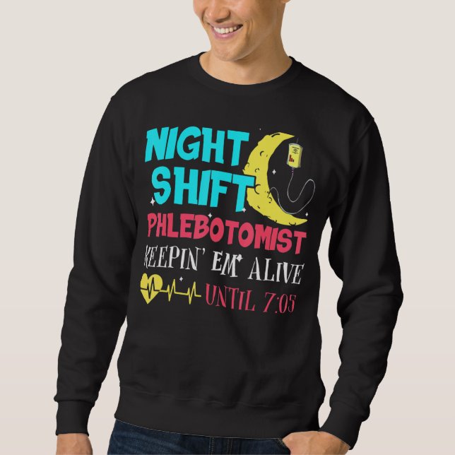 Sweatshirt Phlebotomiste 2 (Devant)