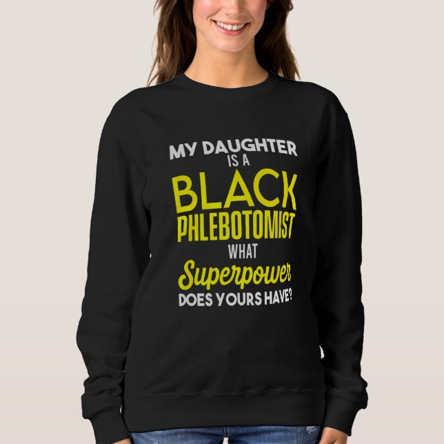Sweatshirt Phlebotomiste Phlebotomie Technicien 1 (Devant)