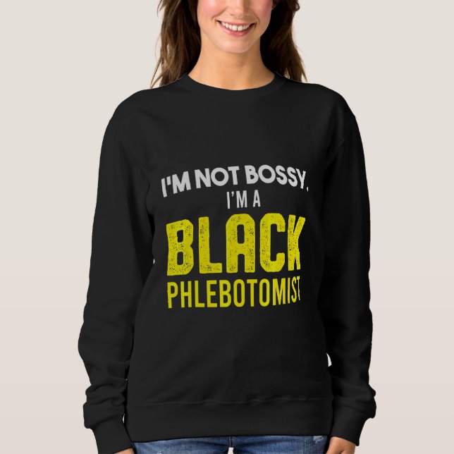 Sweatshirt Phlebotomiste Technicien en pharmacie 9 (Devant)