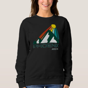 Sweatshirt Phoenix Arizona les années 70 Vintage Retro Sunset