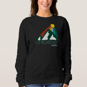 Sweatshirt Phoenix Arizona les années 70 Vintage Retro Sunset