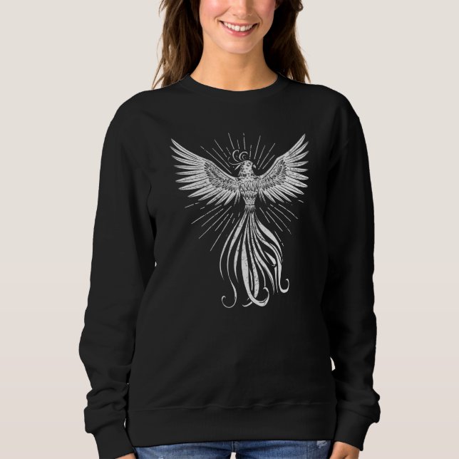 Sweatshirt Phoenix Fire Bird Magic Imaginaire Phoenix (Devant)