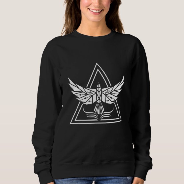 Sweatshirt Phoenix Imaginaire de feu magique Phoenix (Devant)