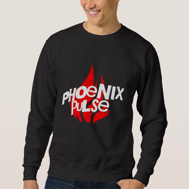 Sweatshirt "Phoenix Pulse Flame Graphic T-Shirt - Bold et Fi (Devant)