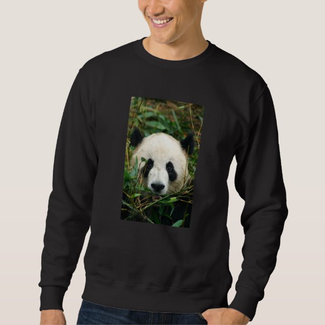 Sweatshirt Photo d'ours panda (Devant)