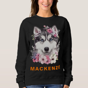 Sweatshirt Photo et nom personnalisés Animaux de compagnie Un