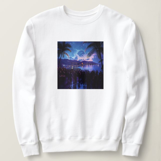 Sweatshirt Photo personnalisée Ajouter votre propre création (Design devant)