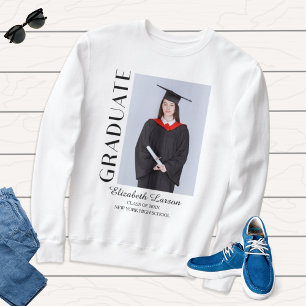 Sweatshirt Photo personnalisée Moderne Élégant Partie de Grad