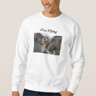 Sweatshirt Photo rouge Sweatsirt de faucon de queue "de vol