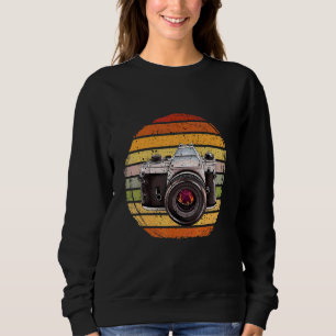 Sweatshirt Photographe de caméra Retro Vintage
