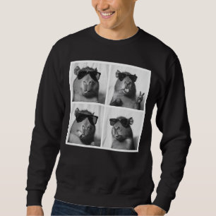 Sweatshirt Photographe de Photobooth de Capybara Cool Fun