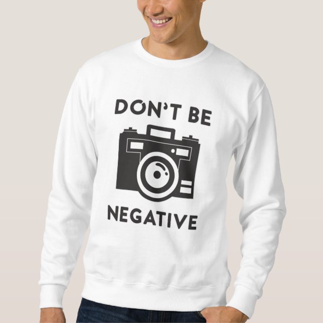 Sweatshirt Photographe Lens Camera Venin Idea (Devant)