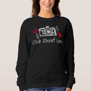 Sweatshirt Photographie Cliquez sur Shoot Love Photographe