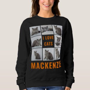 Sweatshirt Photos et nom de l'école personnalisée Femmes pers