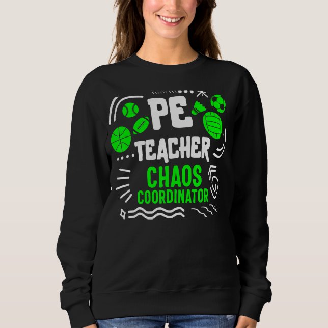 Sweatshirt Physical Education Teacher (Devant)