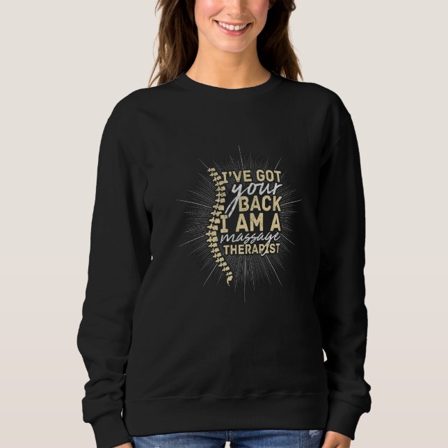 Sweatshirt Physical Therapist Speech And Massage Therapy Chir (Devant)