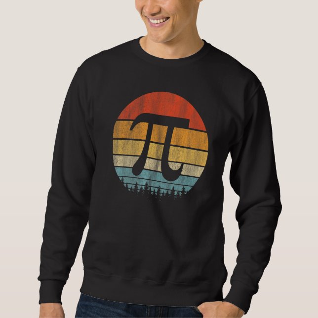 Sweatshirt Pi Day 2022 Math Mathematics Retro Vintage (Devant)