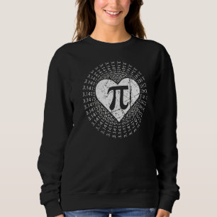 Sweatshirt Pi Day Heart 3 14 mars 14 mars Enseignant en mathé