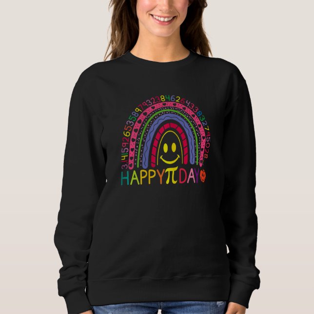 Sweatshirt Pi Day Rainbow Math Funny Happy Pi Day Rainbow Mat (Devant)