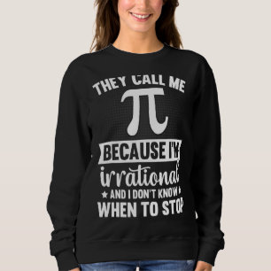 Sweatshirt Pi Day Symbole Pi mignon Enfants Enfants Enfants J