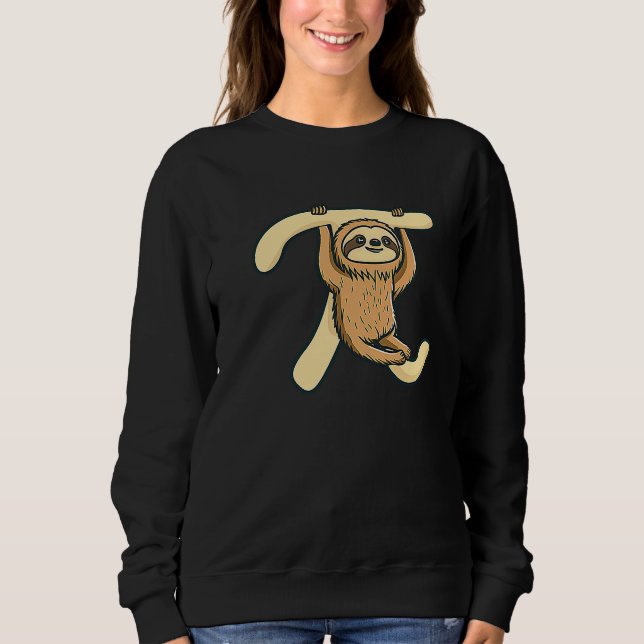 Sweatshirt Pi Sloth Symbol Pi Day (Devant)