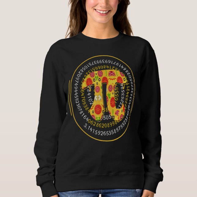 Sweatshirt Pi Spiral Math Geek 3 14 Happy Pi Day Pizza Lover (Devant)