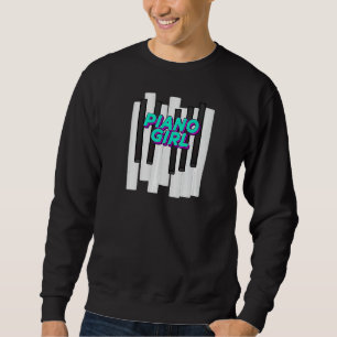 Sweatshirt Piano Girl 2