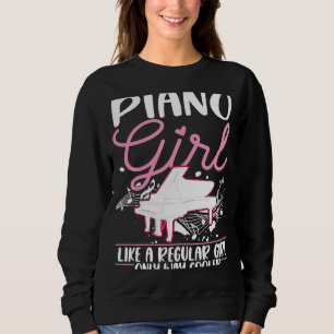 Sweatshirt Piano Girl Pianist Piano Player