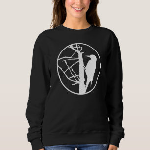 Sweatshirt Pic Dans L'Arbre Pour Les Ornithologues Oiseaux Na