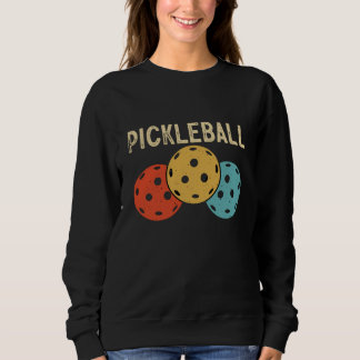 Sweatshirt Pickleball Ball Retro Vintage 70's 80's  16